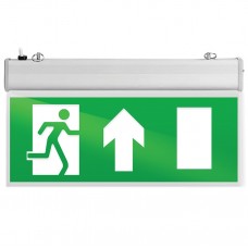 Φωτιστικό Ασφαλείας LED Πάνω Βέλος 3W με 8SMD 9XL5114